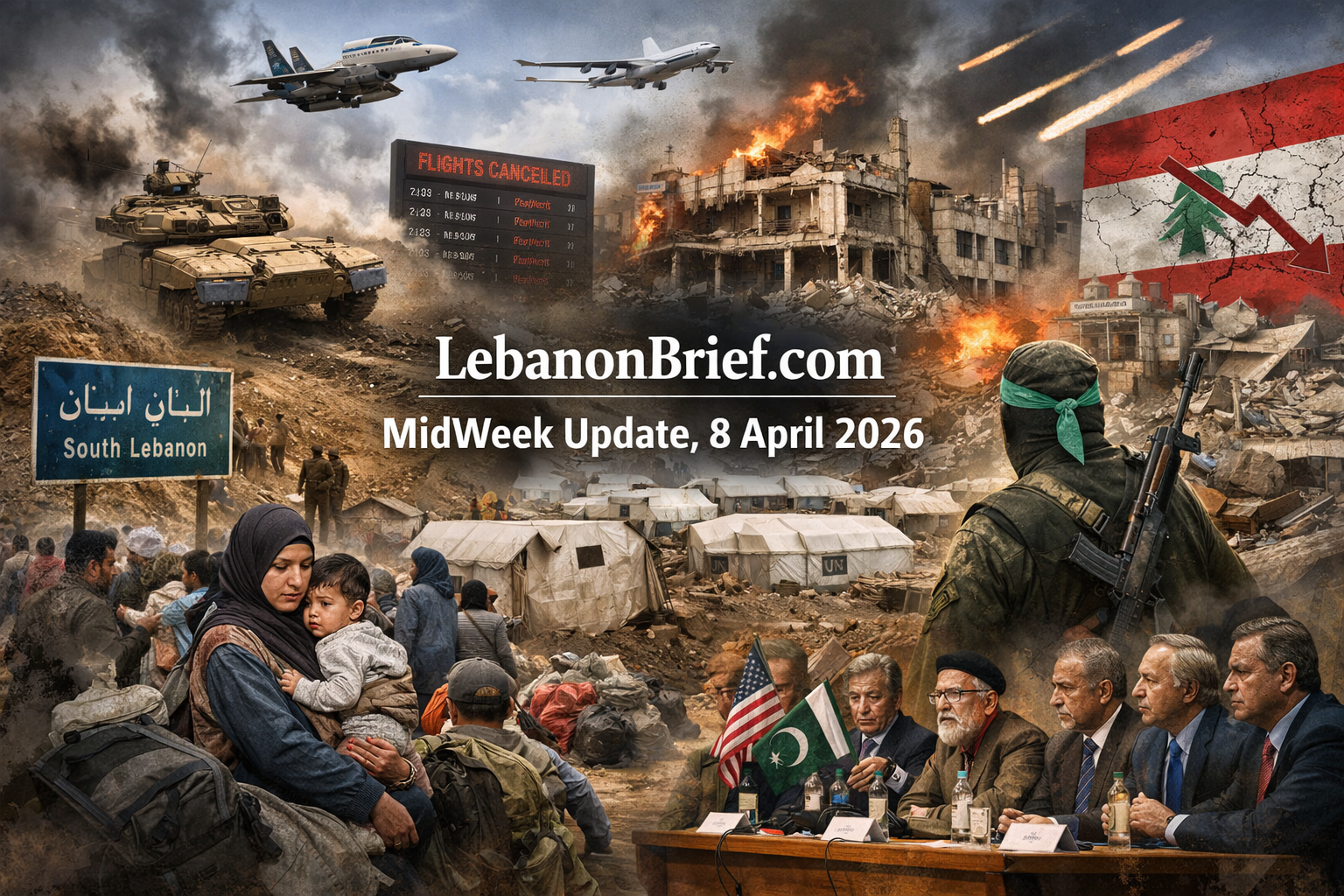Ceasefire Excludes Lebanon, Israeli Operations continue and Displacement Surges
